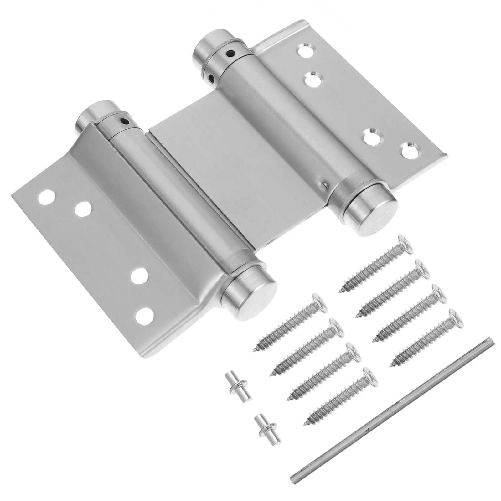 1Pcs Automatic Rebounding Spring Hinge for Wooden Iron Glass Doors Kitchen Warehouse Shop Room Doors Stainless Steel Corrosion
1Pcs Automatic Rebounding Spring Hinge for Wooden Iron Glass Doors Kitchen Warehouse Shop Room Doors Stainless Steel Corrosion