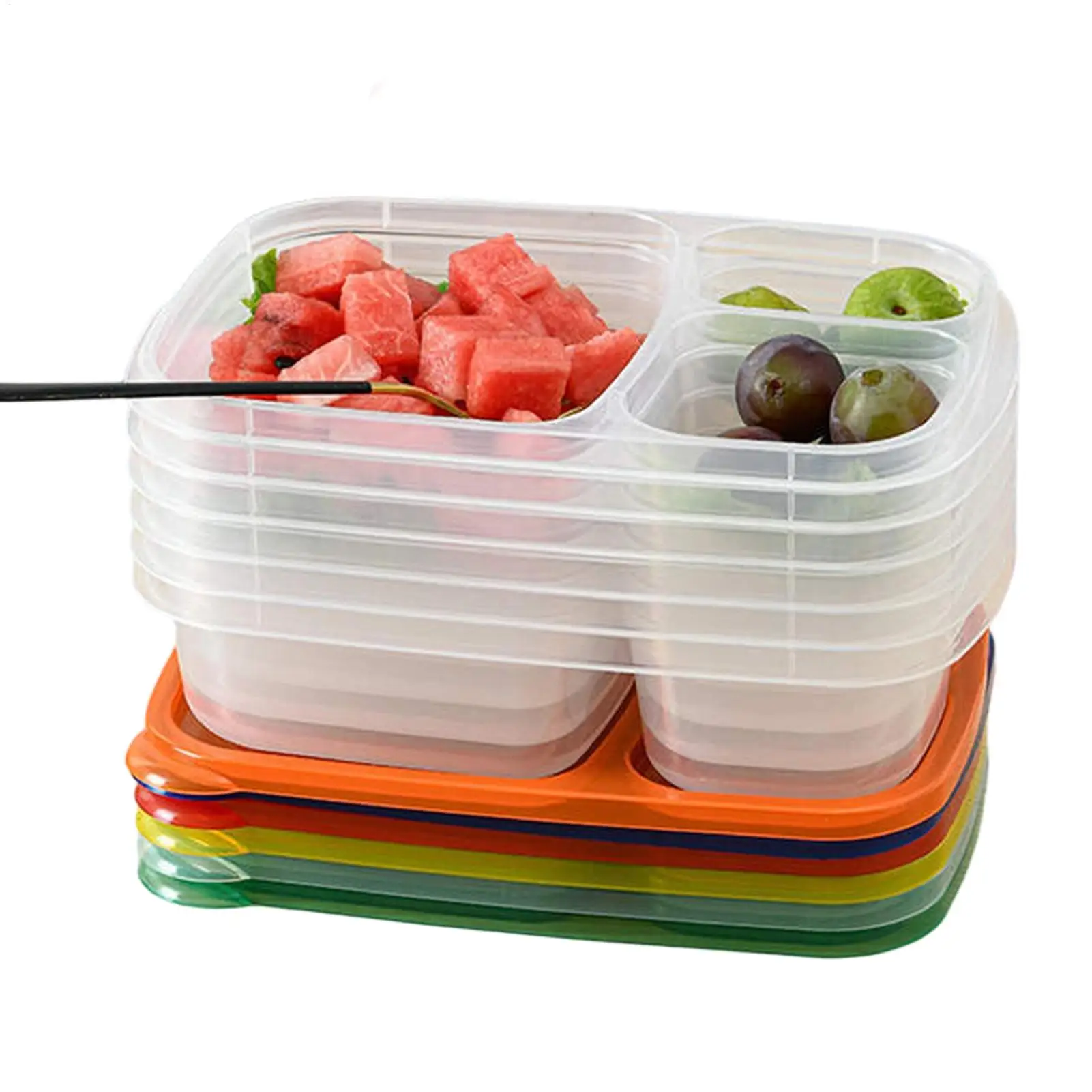 Food Storage Containers 3-Compartment Meal Storage Box Camping Food Container For Home Office Camping Picnic School Restaurant
Food Storage Containers 3-Compartment Meal Storage Box Camping Food Container For Home Office Camping Picnic School Restaurant