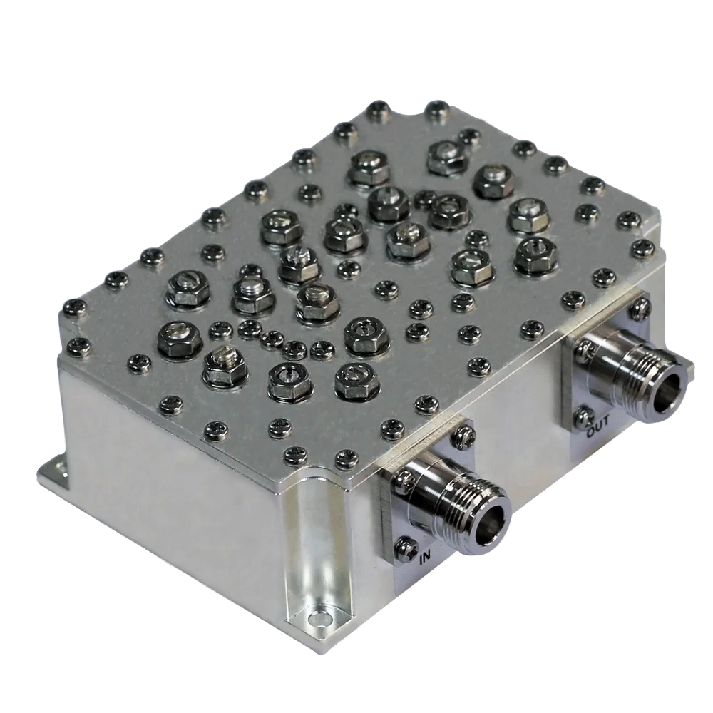 Фильтр 700 МГц, 800 МГц, 900 МГц, полосовой фильтр с гнездовым разъемом N
Фильтр 700 МГц, 800 МГц, 900 МГц, полосовой фильтр с гнездовым разъемом N