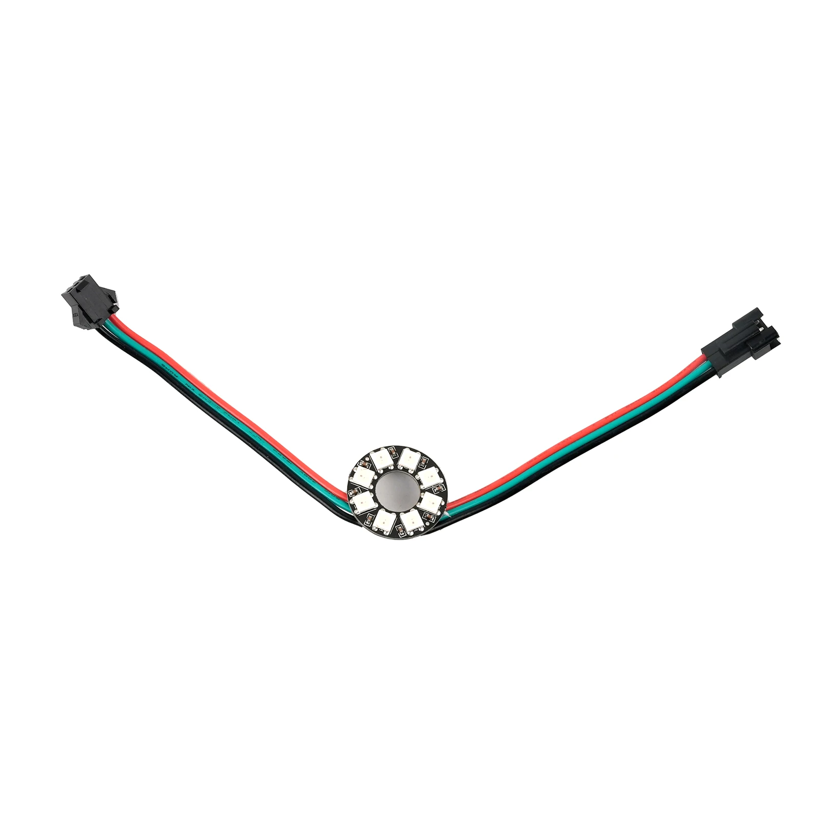 8LED WS2812B RGB LED Ring Light DC5V Addressable Full Color Circular Lamp Module for Smart Home Electronics Project DIY Kit
8LED WS2812B RGB LED Ring Light DC5V Addressable Full Color Circular Lamp Module for Smart Home Electronics Project DIY Kit