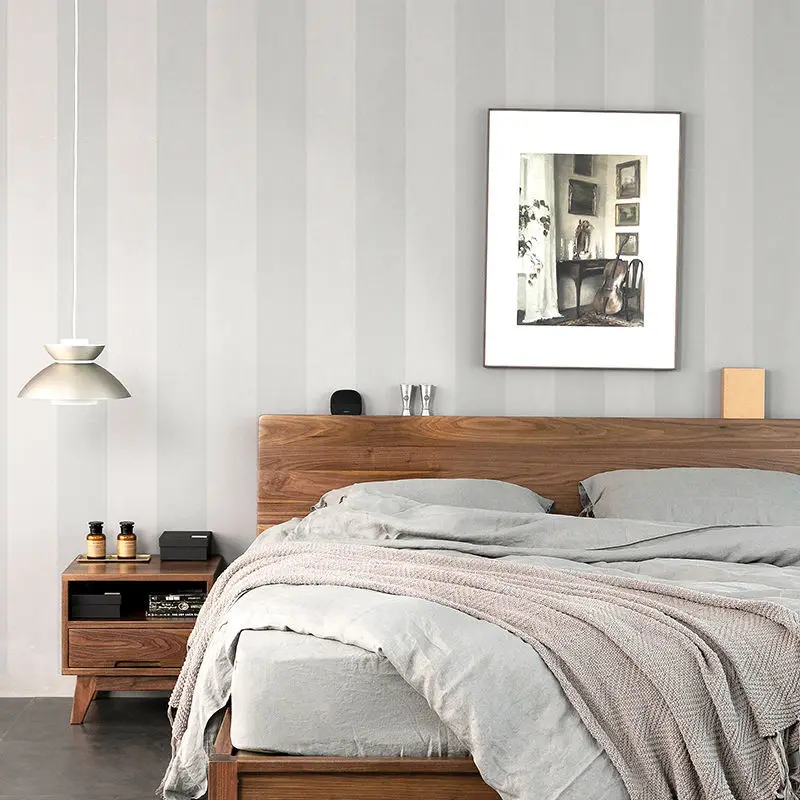 Papel De Parede Cozy Bedroom Vertical Stripe Wallpaper Light Grey Striped Prepasted Wallpaper Wall Covering Roll Home Decor
Papel De Parede Cozy Bedroom Vertical Stripe Wallpaper Light Grey Striped Prepasted Wallpaper Wall Covering Roll Home Decor