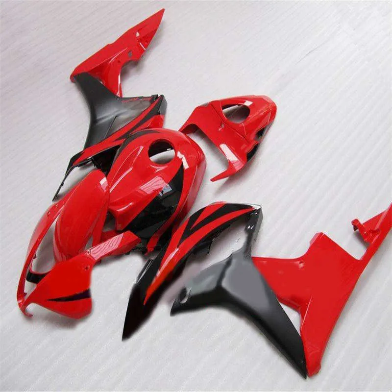 Dor-for honda CBR600RR 2007 2008 black and red fairing kit 07 08 CBR 600RR 100% fit injection mold for fairings
Dor-for honda CBR600RR 2007 2008 black and red fairing kit 07 08 CBR 600RR 100% fit injection mold for fairings