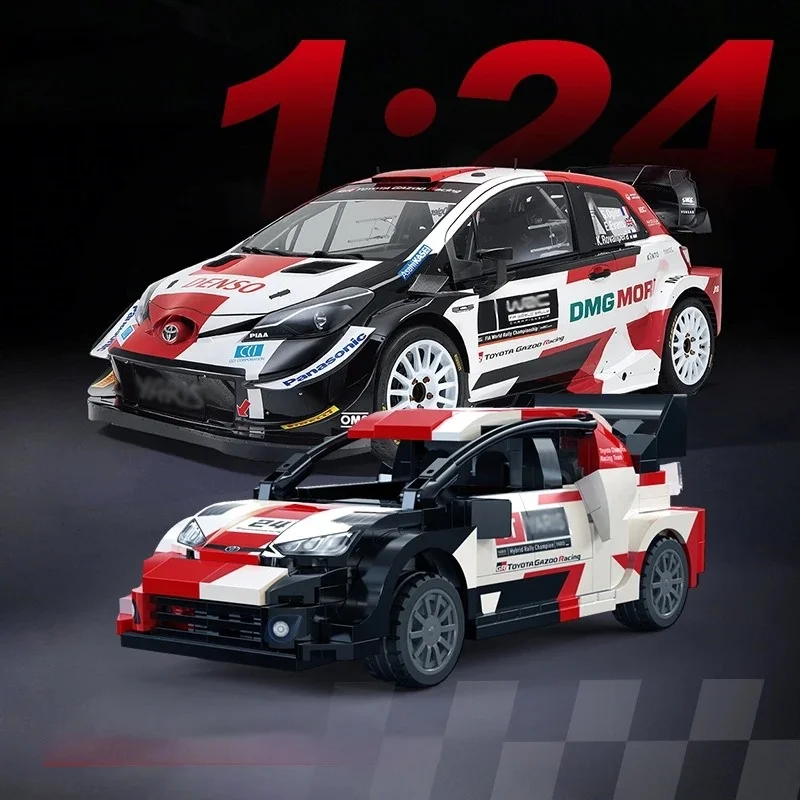 1:24 GR Yaris Rally1 Race Sport Car Building Blocks Champion Supercar Vehicle Brick Model Kit Toys Boys Adults Kids Gifts 324PCS
1:24 GR Yaris Rally1 Race Sport Car Building Blocks Champion Supercar Vehicle Brick Model Kit Toys Boys Adults Kids Gifts 324PCS