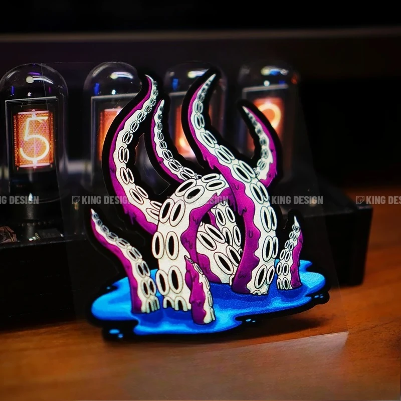 Purple & White Octopus Tentacles Vinyl Sticker, Waterproof Blue Wave Decal for Car, Laptop & Helmet
Purple & White Octopus Tentacles Vinyl Sticker, Waterproof Blue Wave Decal for Car, Laptop & Helmet