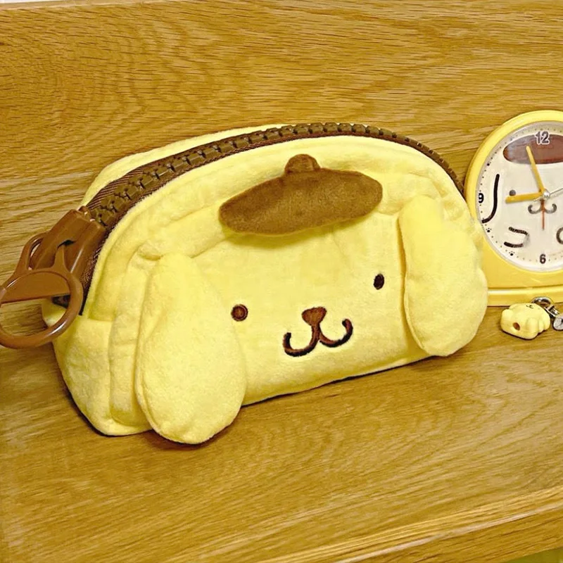Sanrio Kawaii Pompompurin Pen Bag Large Capacity Girl Heart Cartoon Anime Figure Plush Makeup Storage Bag Clutch Bag Student Toy
Sanrio Kawaii Pompompurin Pen Bag Large Capacity Girl Heart Cartoon Anime Figure Plush Makeup Storage Bag Clutch Bag Student Toy