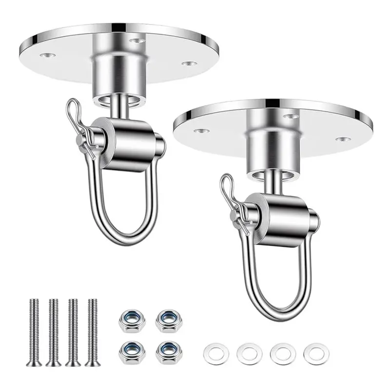 【TRAVEL ESSENTIAL】Speed-Bag Mount Swivel Kit 2 Pack 360° Ball Bearing Speed-Bag For Home Gym Boxer Training Speedbag
【TRAVEL ESSENTIAL】Speed-Bag Mount Swivel Kit 2 Pack 360° Ball Bearing Speed-Bag For Home Gym Boxer Training Speedbag