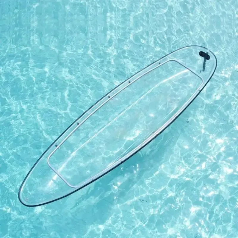 See Through 2 Seats Lightweight Durable Single Kayak With LED Polycarbonate Crystal Clear Bottom
See Through 2 Seats Lightweight Durable Single Kayak With LED Polycarbonate Crystal Clear Bottom