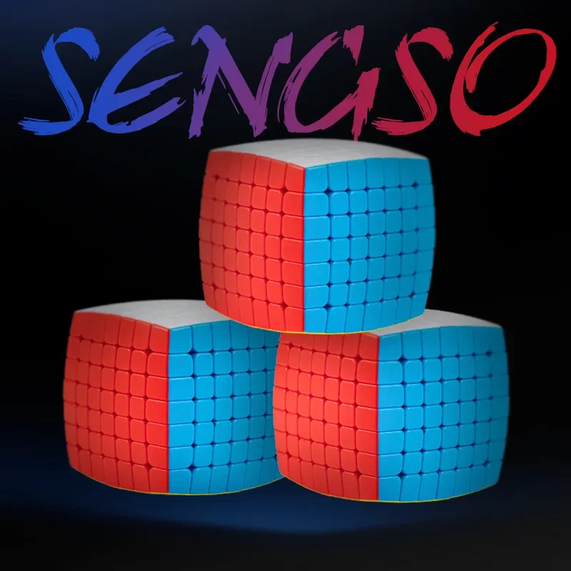 SengSo Magnetic 6x6 Cube Mr.M 7x7 Cube Puzzle Smooth and Not Laggy Children's Puzzle Toys Fidget Toys
SengSo Magnetic 6x6 Cube Mr.M 7x7 Cube Puzzle Smooth and Not Laggy Children's Puzzle Toys Fidget Toys