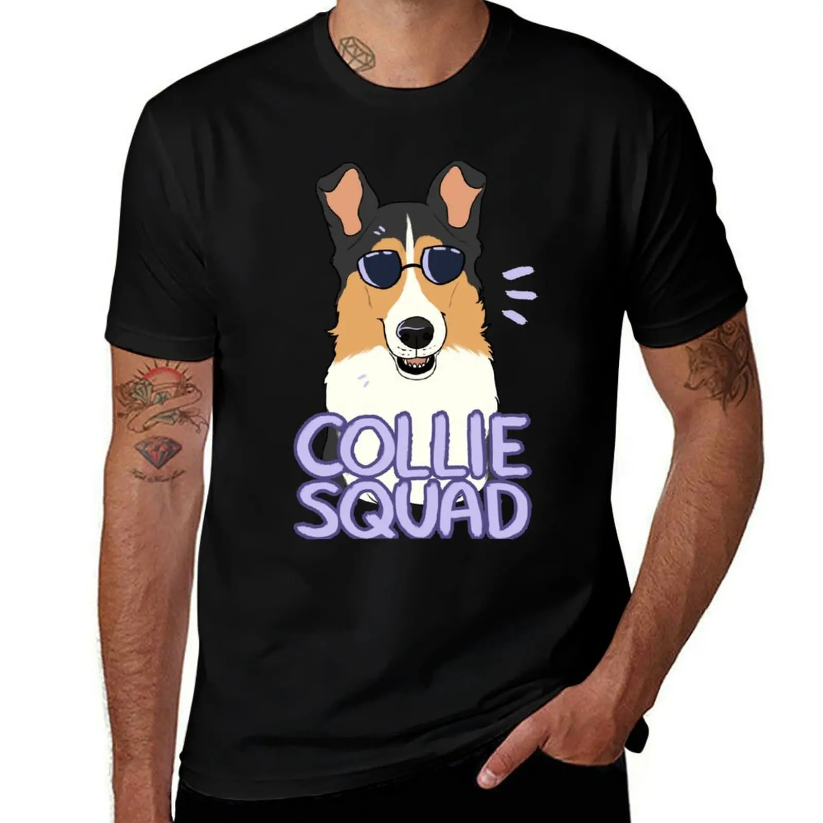 Футболка COLLIE SQUAD (гладкая + черная) для мужчин, облегающие футболки с аниме, мужская футболка большого размера, хлопковая футболка высокого качества
Футболка COLLIE SQUAD (гладкая + черная) для мужчин, облегающие футболки с аниме, мужская футболка большого размера, хлопковая футболка высокого качества