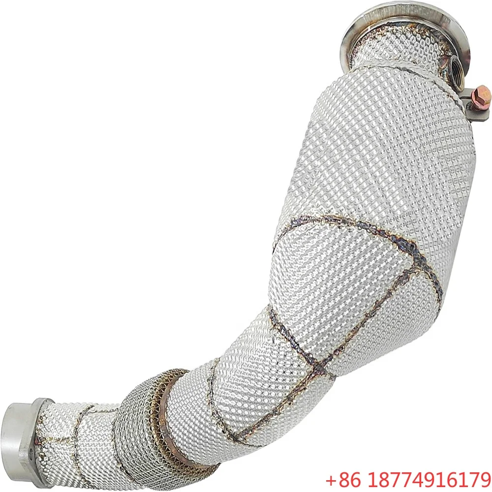 Hot Sale Factory OBM High Performance TWC Downpipe for G05 X5 M60i S68 4.4TT V8 2023- Heat Shield Cat Exhaust System
Hot Sale Factory OBM High Performance TWC Downpipe for G05 X5 M60i S68 4.4TT V8 2023- Heat Shield Cat Exhaust System