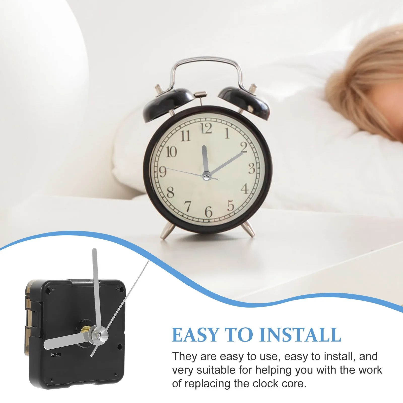 1 set 1 Set Small Clock Movement Repair Kit For Diy Wall Clock Making Replacement Parts Precision Mechanism Hands Set
1 set 1 Set Small Clock Movement Repair Kit For Diy Wall Clock Making Replacement Parts Precision Mechanism Hands Set