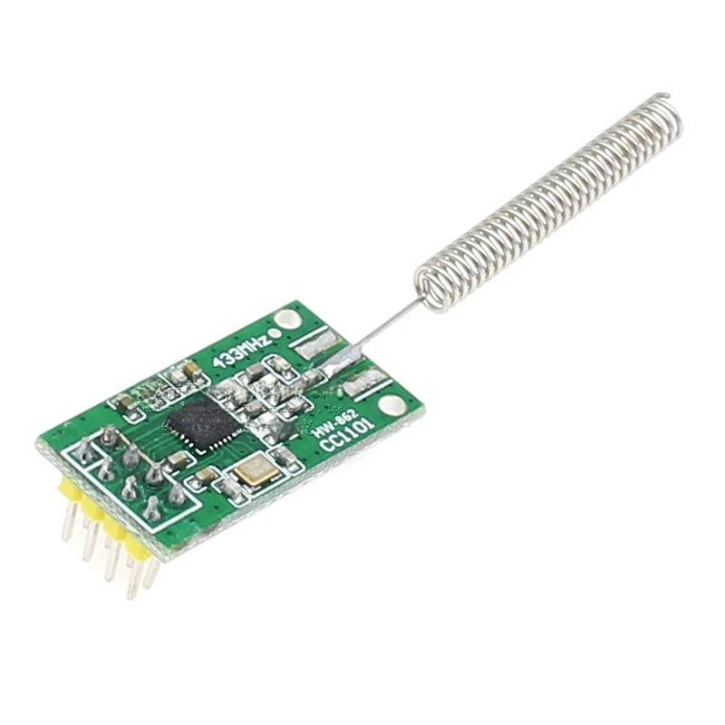 Wireless Module 433MWireless Module Wireless Communication Module CC1101Module Long Distance/Industrial Grade
Wireless Module 433MWireless Module Wireless Communication Module CC1101Module Long Distance/Industrial Grade