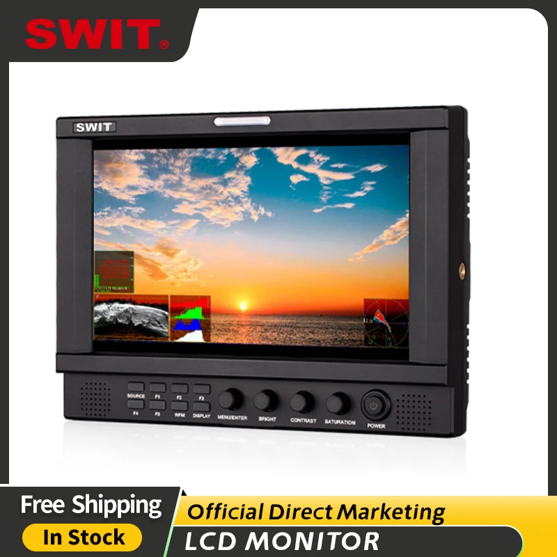 SWIT S-1093F 9-дюймовый эталонный ЖК-монитор Full HD
SWIT S-1093F 9-дюймовый эталонный ЖК-монитор Full HD