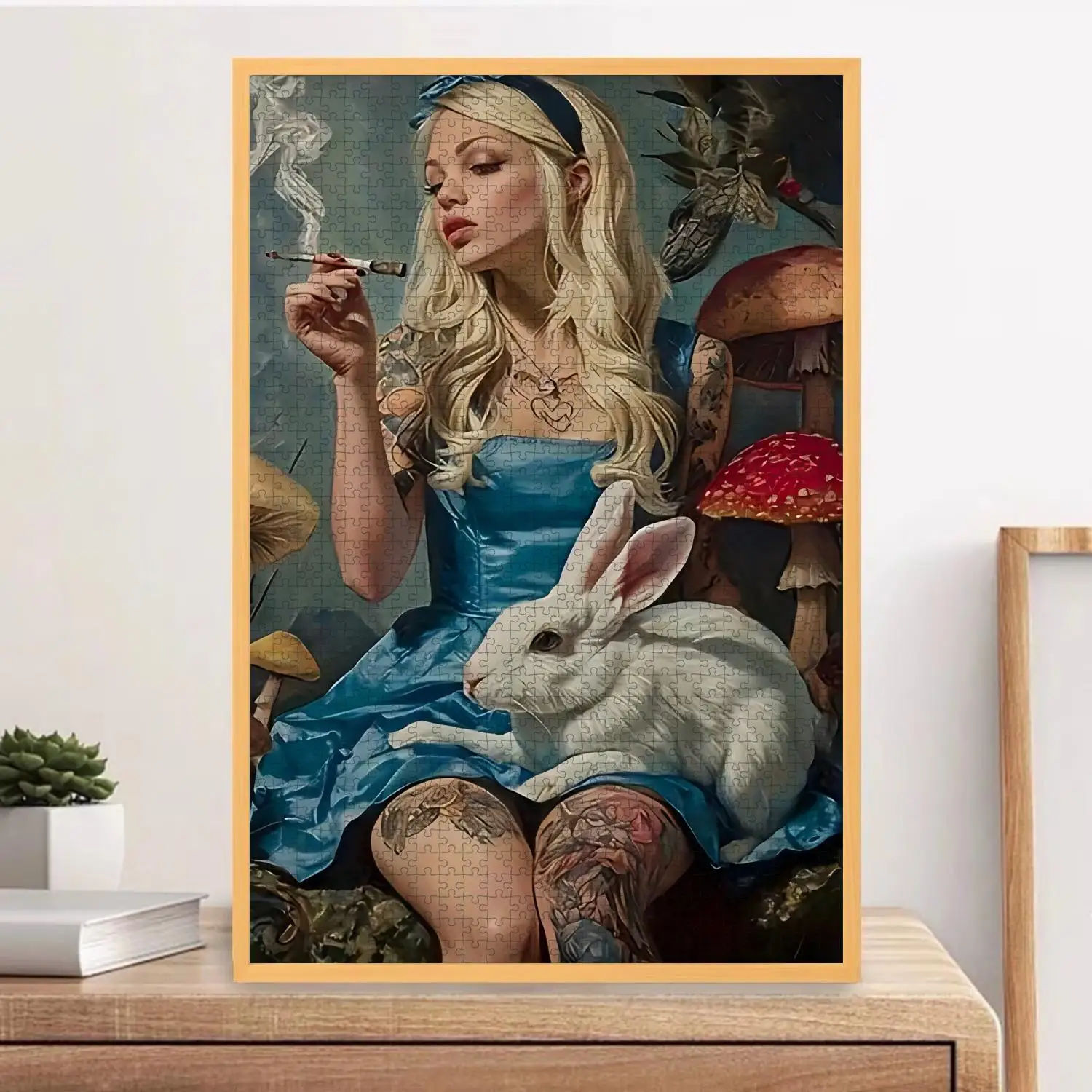 Edgy Alice in Wonderland Art Jigsaw Puzzle 500/1000/1200/2000 Pieces Adult Alternative Intellectual Game Home Wall Decor Leisure
Edgy Alice in Wonderland Art Jigsaw Puzzle 500/1000/1200/2000 Pieces Adult Alternative Intellectual Game Home Wall Decor Leisure