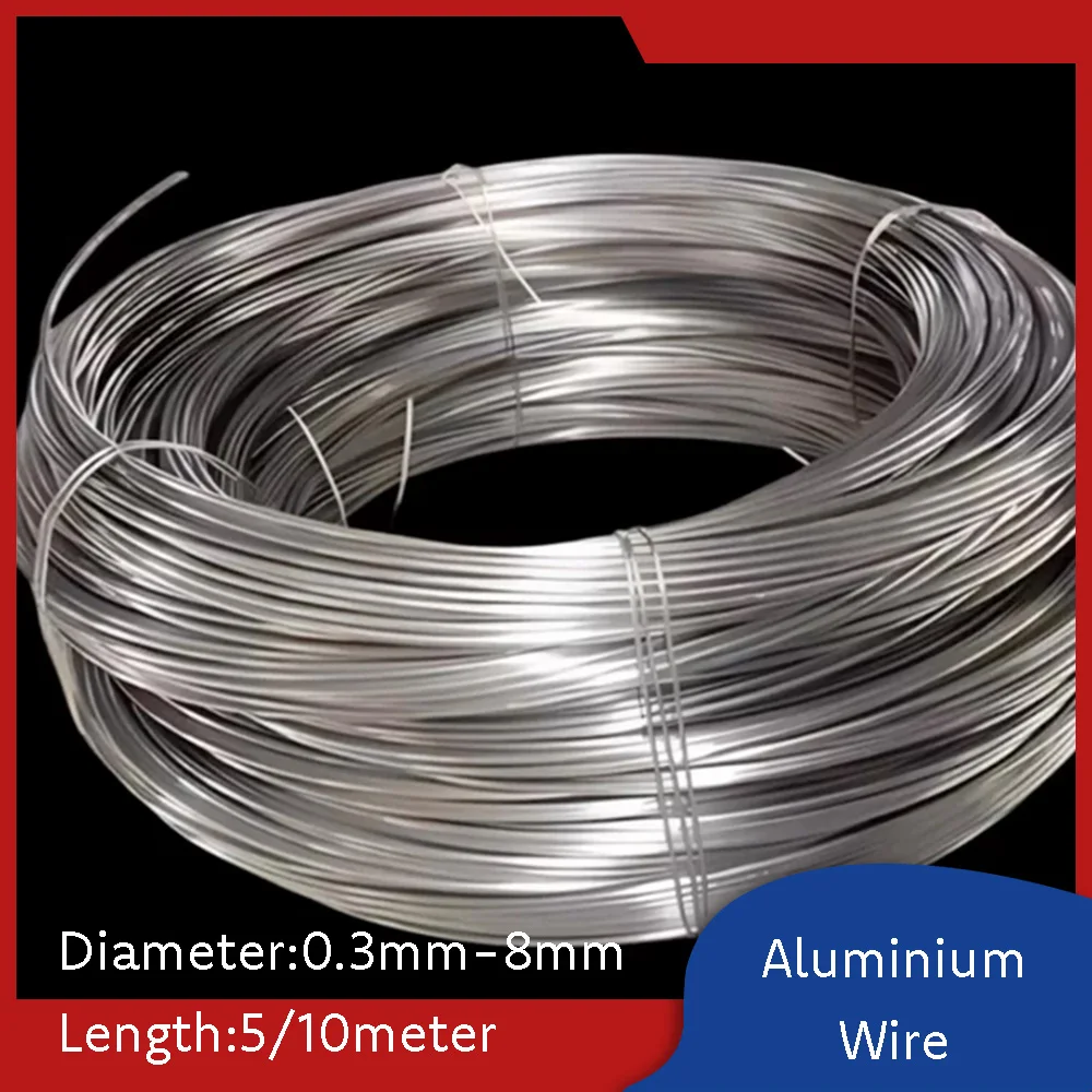 Aluminium Wire High-quality Metal Wires for Making Flower Baskets, Shaping Wreaths and DIY Hand Crafts 0.3mm-8mm Diameter
Aluminium Wire High-quality Metal Wires for Making Flower Baskets, Shaping Wreaths and DIY Hand Crafts 0.3mm-8mm Diameter