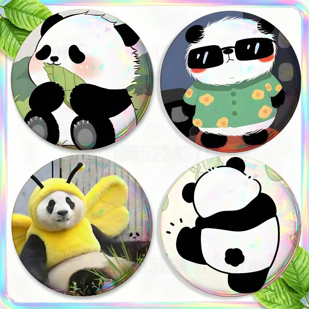 Cut Funny Small Panda Brooches for Backpack Accessories 25,32,44,58,75mm Round Enamel Pins 2-piece set Cartoon Anime Badge
Cut Funny Small Panda Brooches for Backpack Accessories 25,32,44,58,75mm Round Enamel Pins 2-piece set Cartoon Anime Badge