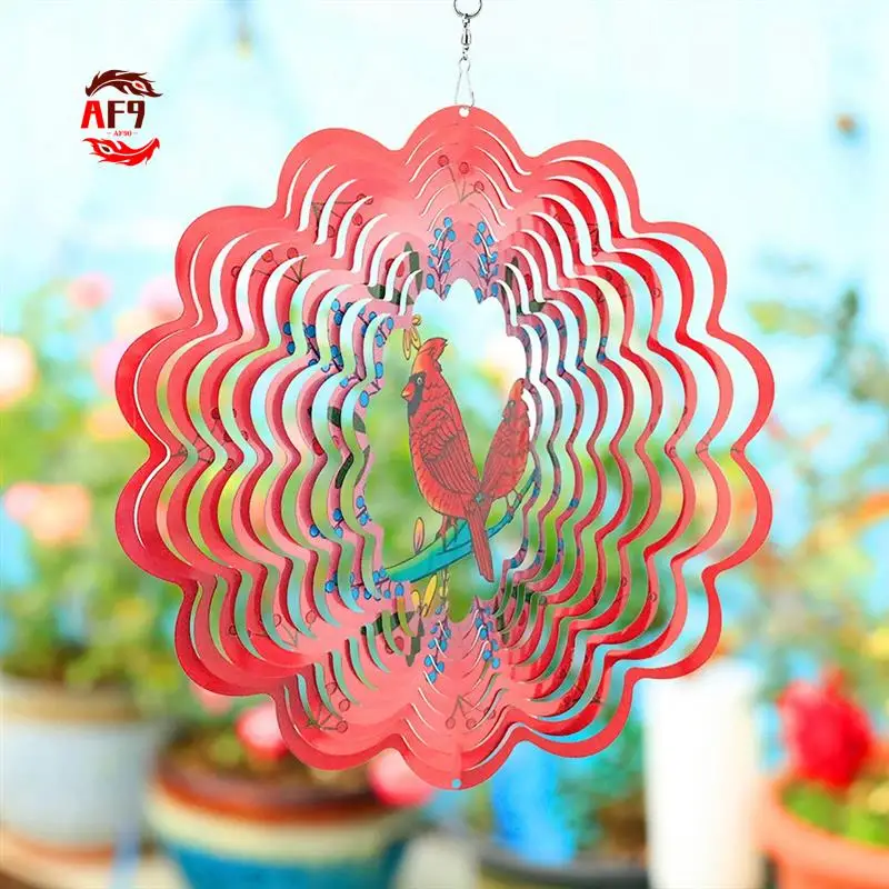 AF90-3D Спиннер для ветра Redbird, 12 дюймов, садовые блесны с лазерной резкой, подвесные блесны, металлический кинетический двор, арт-деко, домашний/наружный декор
AF90-3D Спиннер для ветра Redbird, 12 дюймов, садовые блесны с лазерной резкой, подвесные блесны, металлический кинетический двор, арт-деко, домашний/наружный декор