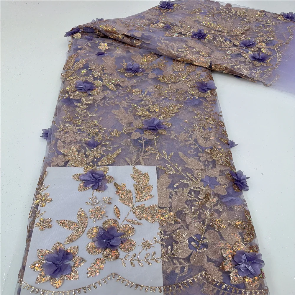 Новейшая африканская 3D-ткань с цветочным кружевом и вышивкой 2026 года, французское сетчатое кружево с пайетками, нигерийское тюлевое кружево для праздничных платьев XC1-72907
Новейшая африканская 3D-ткань с цветочным кружевом и вышивкой 2026 года, французское сетчатое кружево с пайетками, нигерийское тюлевое кружево для праздничных платьев XC1-72907