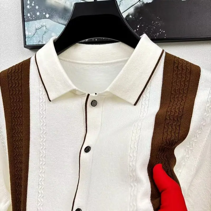 Осень-зима, новый вязаный джет, мужской повседневный свитер с воротником-стойкой и цветочным узором, молодежный модный городской свитер, длинный све
Осень-зима, новый вязаный джет, мужской повседневный свитер с воротником-стойкой и цветочным узором, молодежный модный городской свитер, длинный све