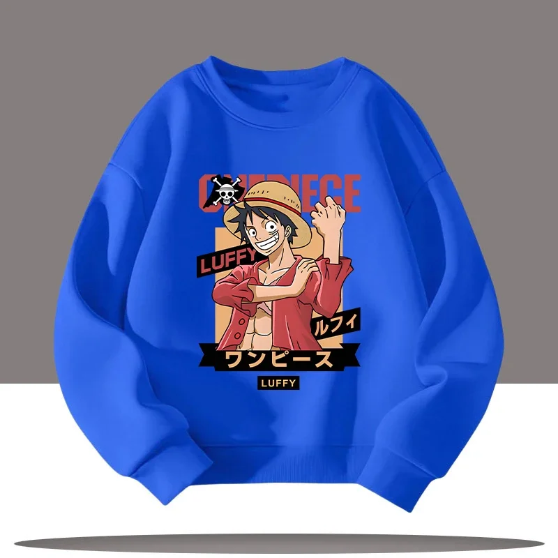 Spring/Autumn Jacket - Luffy Cartoon Print - Girls' Casual Watermark One Piece Boy Hoodie for Children - Round Neck Sweatshirt
Spring/Autumn Jacket - Luffy Cartoon Print - Girls' Casual Watermark One Piece Boy Hoodie for Children - Round Neck Sweatshirt