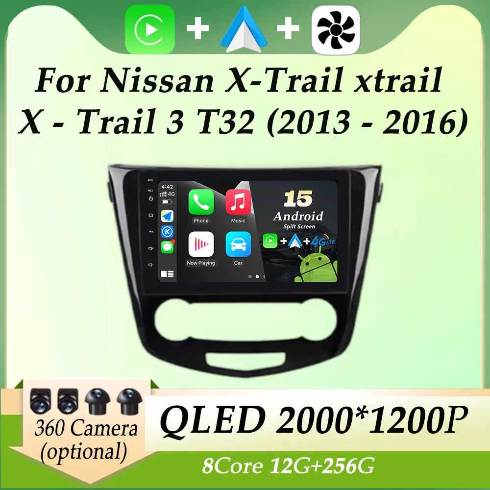 Split Screen for Nissan X-Trail xtrail X-Trail 3 T32 2013 - 2016 Car Radio Video Multimedia Player Carplay GPS Navi QLED Screen
Split Screen for Nissan X-Trail xtrail X-Trail 3 T32 2013 - 2016 Car Radio Video Multimedia Player Carplay GPS Navi QLED Screen