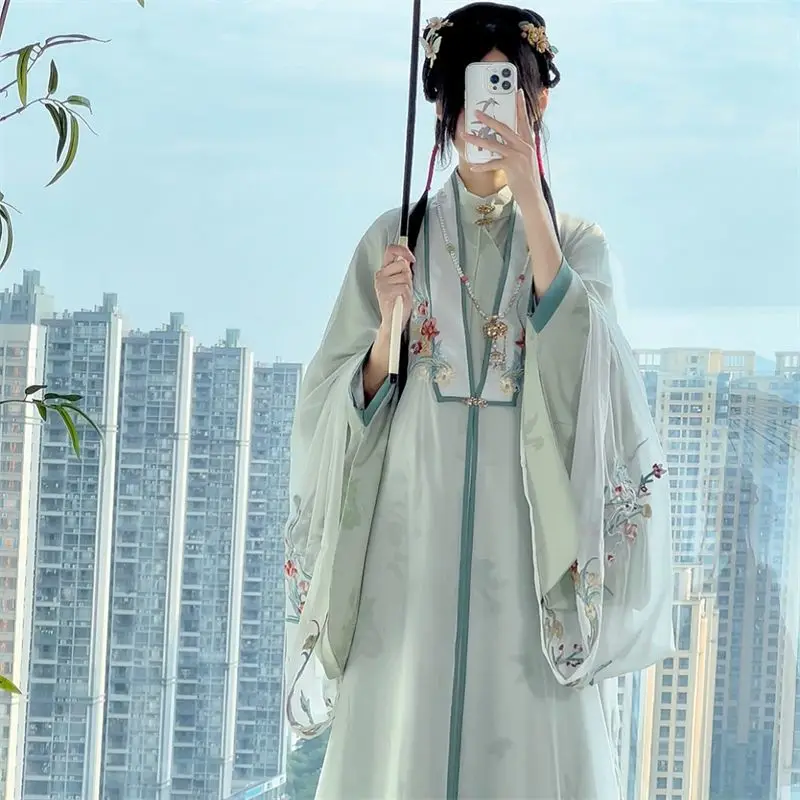 Printing Aesthetics Ancient Style Hanfu Gradient Color Ming Dynasty Traditional Chinese Hanfu Pink Green 4-piece Hanfu Skirt
Printing Aesthetics Ancient Style Hanfu Gradient Color Ming Dynasty Traditional Chinese Hanfu Pink Green 4-piece Hanfu Skirt