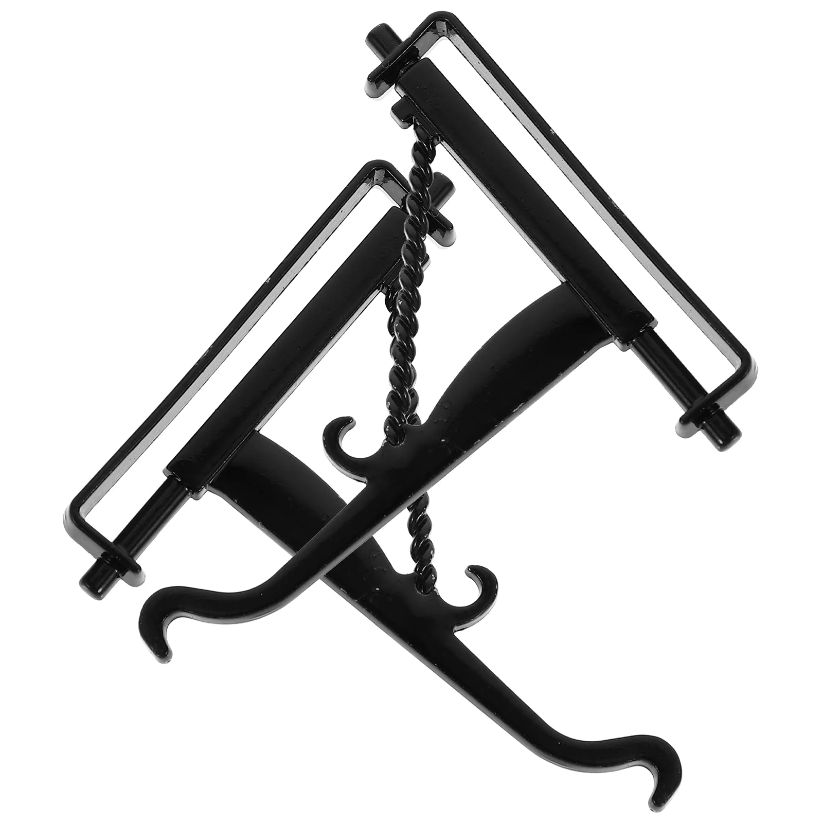 2pcs Miniature Hooks Black Alloy Christmas Decor Dollhouse Accessories Mini Macrame Plant Hanger Tiny House Brackets Craft
2pcs Miniature Hooks Black Alloy Christmas Decor Dollhouse Accessories Mini Macrame Plant Hanger Tiny House Brackets Craft