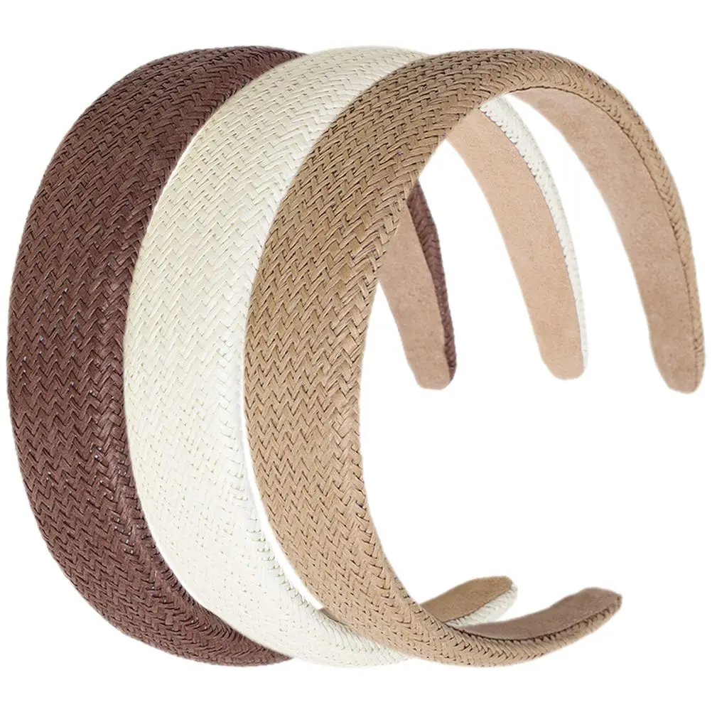 3 Pcs Color Headbands Woven Women Hair Accessories Vintage Woven Hair Band Style Party Headdresses Comfortable Use
3 Pcs Color Headbands Woven Women Hair Accessories Vintage Woven Hair Band Style Party Headdresses Comfortable Use