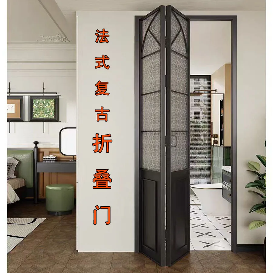 French retro folding door - source manufacturer, starting from one piece.
French retro folding door - source manufacturer, starting from one piece.