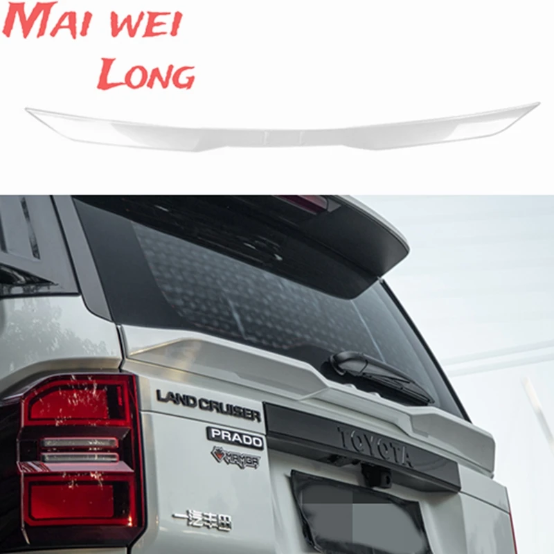High Quality ABS For Toyota Land Cruiser Prado LC250 J250 2024+ Car Rear Middle Spoiler Glossy Black Carbon Fiber Look Body Kit
High Quality ABS For Toyota Land Cruiser Prado LC250 J250 2024+ Car Rear Middle Spoiler Glossy Black Carbon Fiber Look Body Kit