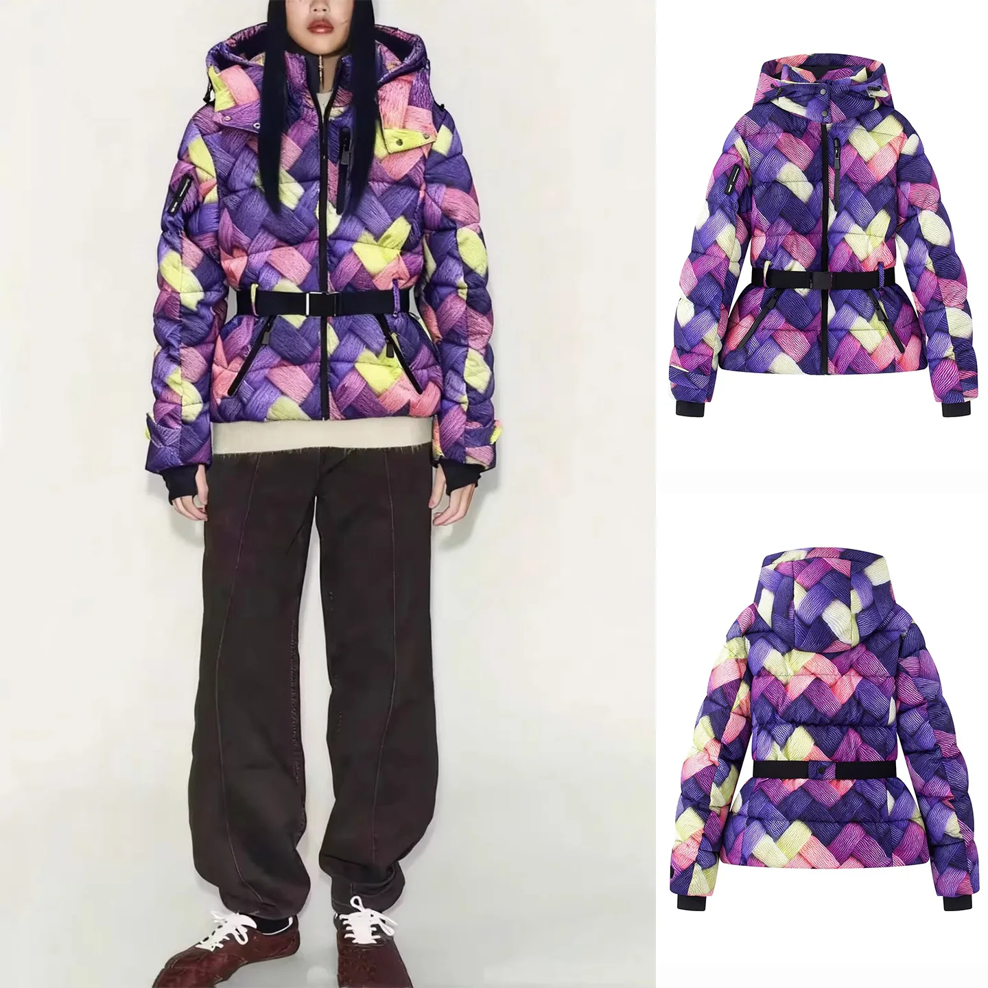 Новое зимнее женское длинное утягивающее пальто с капюшоном и поясом, хлопковая верхняя одежда Street Sle, прямой крой, застежка-молния, флора...
Новое зимнее женское длинное утягивающее пальто с капюшоном и поясом, хлопковая верхняя одежда Street Sle, прямой крой, застежка-молния, флора...