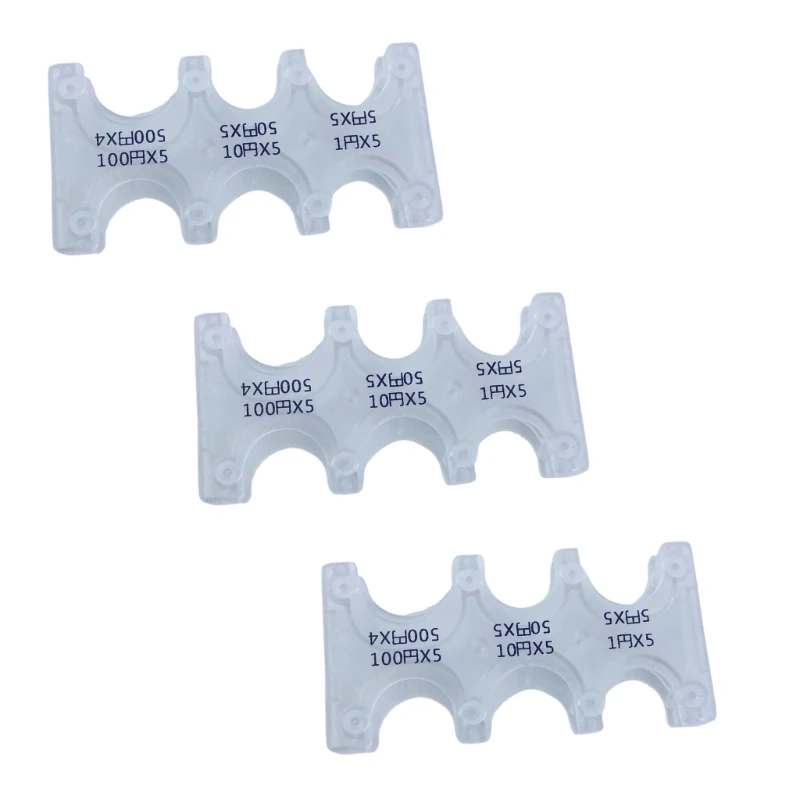 E8FB 3pcs Portable Japanese Yen Coin Compact Storage Box for Easy Access
E8FB 3pcs Portable Japanese Yen Coin Compact Storage Box for Easy Access