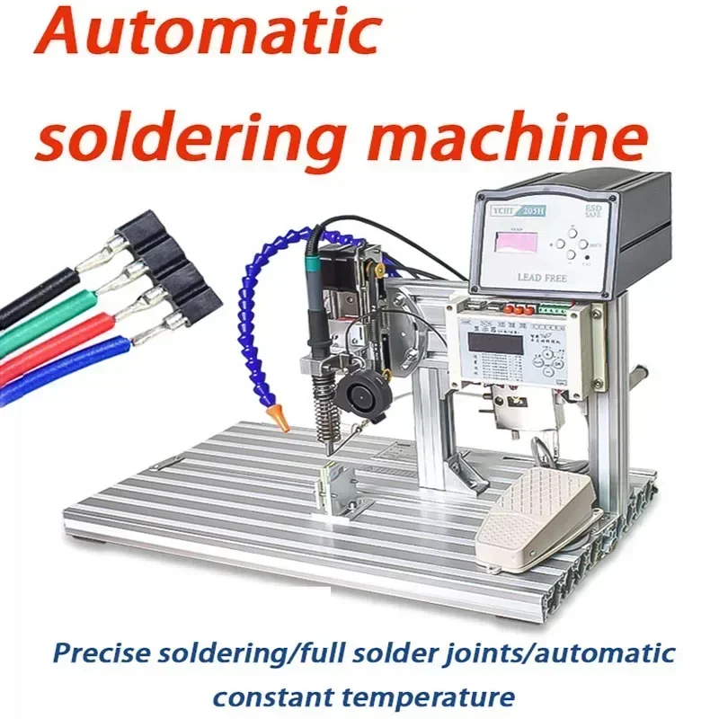 Smart soldering machine Circuit board data cable spot welding switch terminal USB small wire welding machine foot pedal
Smart soldering machine Circuit board data cable spot welding switch terminal USB small wire welding machine foot pedal