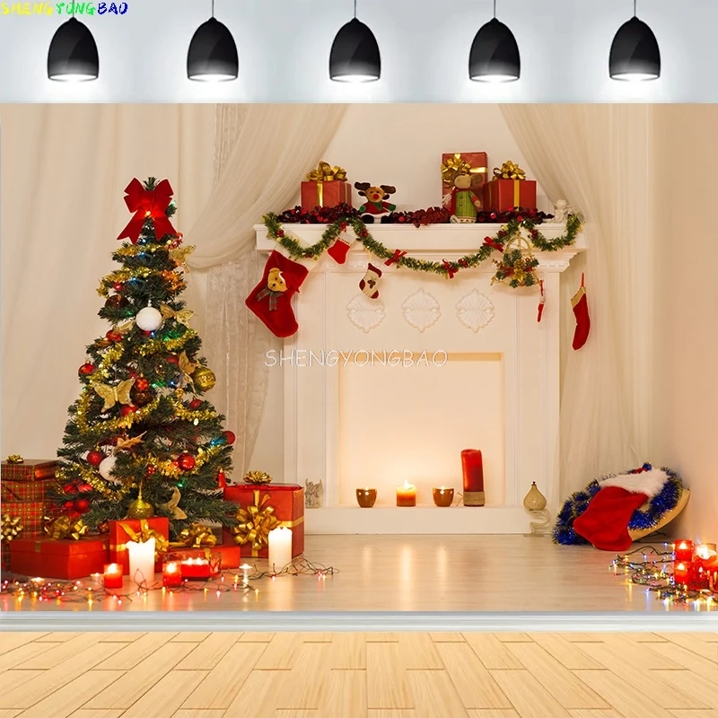 Christmas Day New Year Party Photography Backdrops Prop Window Living Room Interior Xmas Tree Snow Theme Photo Background AX-07
Christmas Day New Year Party Photography Backdrops Prop Window Living Room Interior Xmas Tree Snow Theme Photo Background AX-07