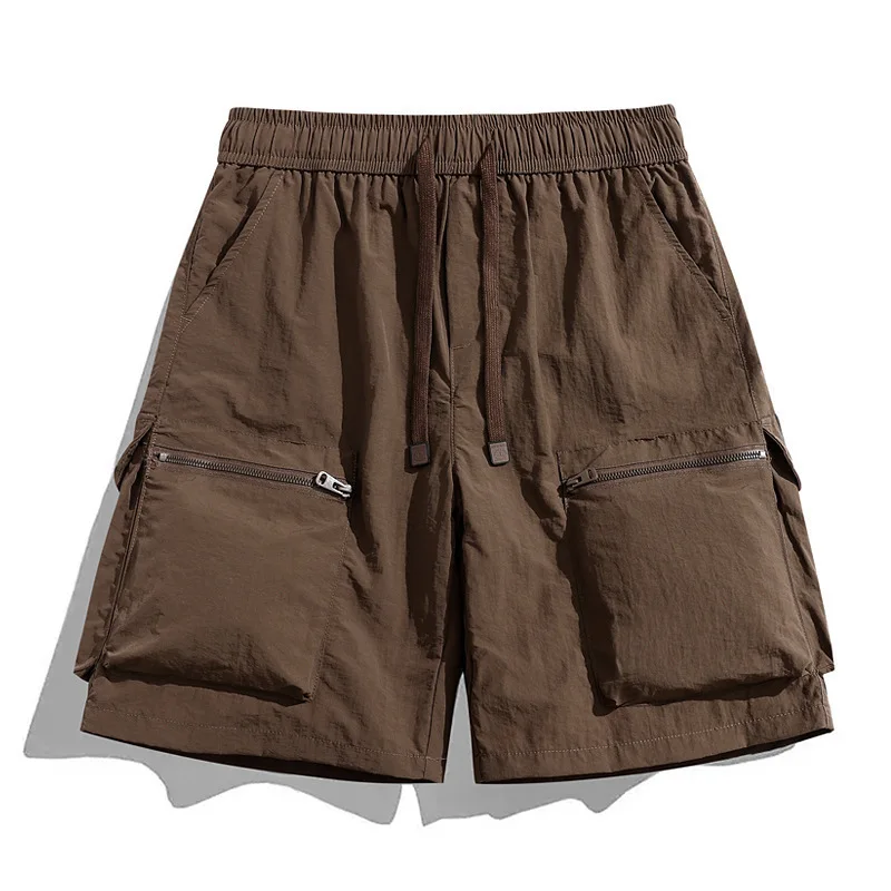 Men's Quick Dry Nylon Cargo Shorts 2026 Fashion Elastic Waist Multi-Pocket Lightweight Outdoor Summer Athletic Casual Shorts Man
Men's Quick Dry Nylon Cargo Shorts 2026 Fashion Elastic Waist Multi-Pocket Lightweight Outdoor Summer Athletic Casual Shorts Man
