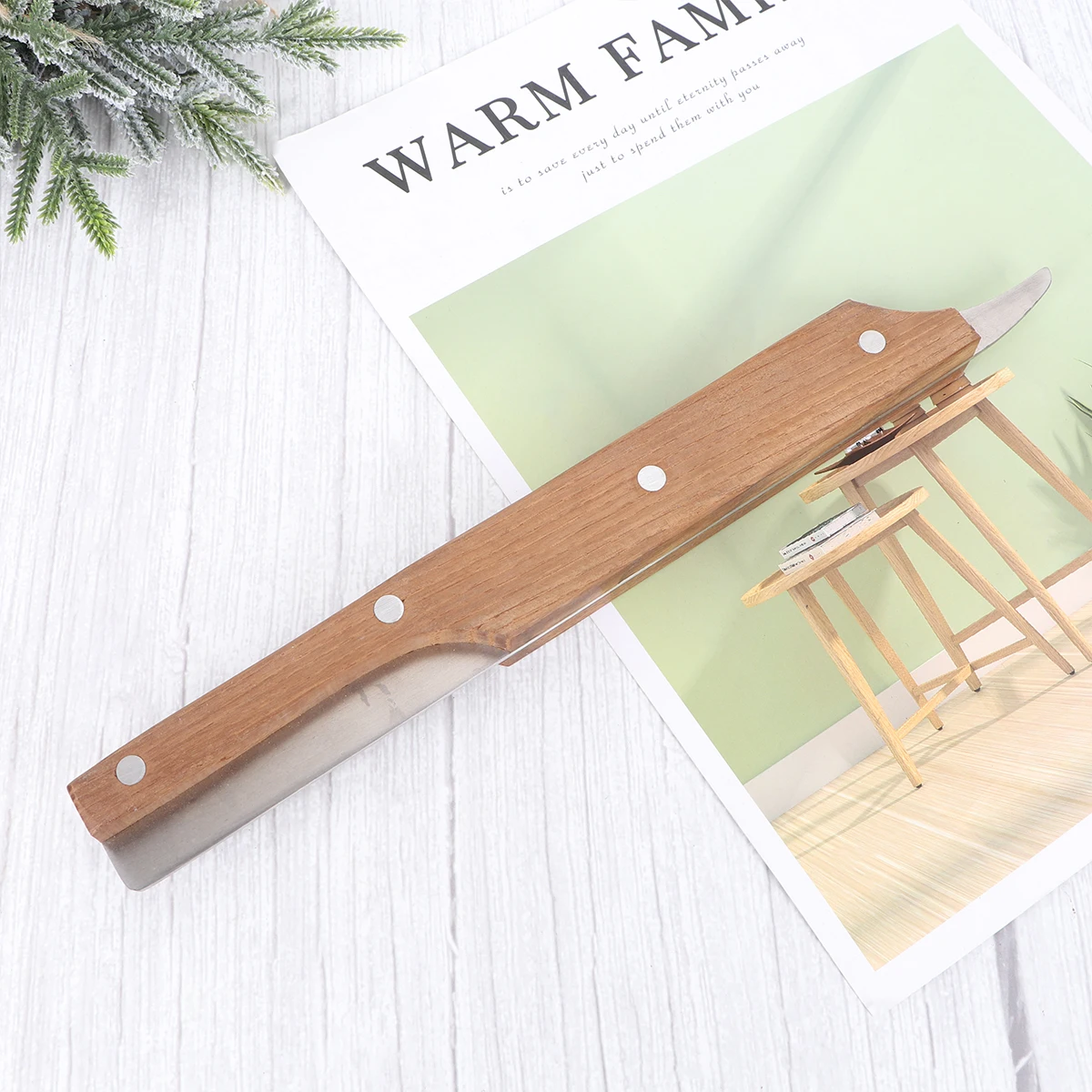 2Pcs Coconut Knife Set Wood Handle Stainless Steel Easy Open Coconuts Fast Meat Removal Kitchen Tool
2Pcs Coconut Knife Set Wood Handle Stainless Steel Easy Open Coconuts Fast Meat Removal Kitchen Tool