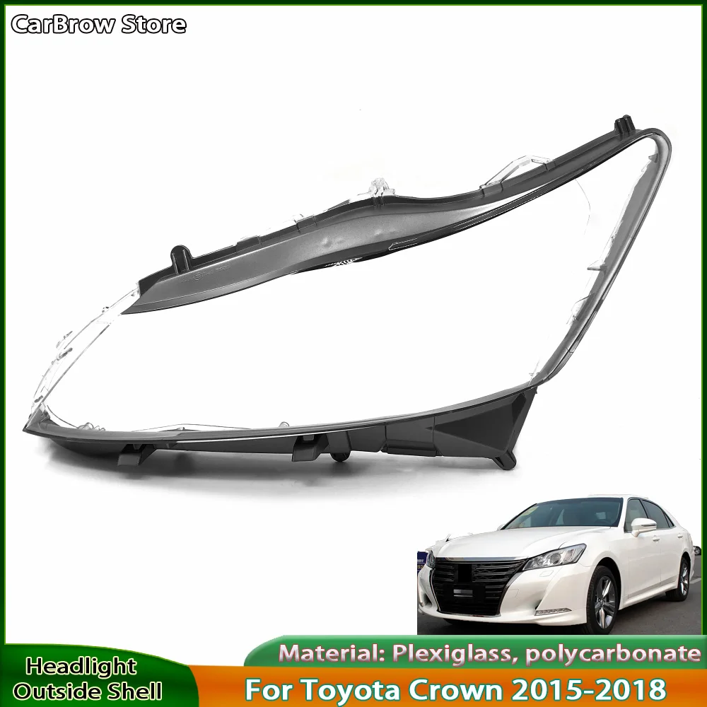 Корпус фары, абажур из плексигласа для Toyota Crown 2015 2016 2017 2018, крышка передней фары, прозрачный абажур
Корпус фары, абажур из плексигласа для Toyota Crown 2015 2016 2017 2018, крышка передней фары, прозрачный абажур