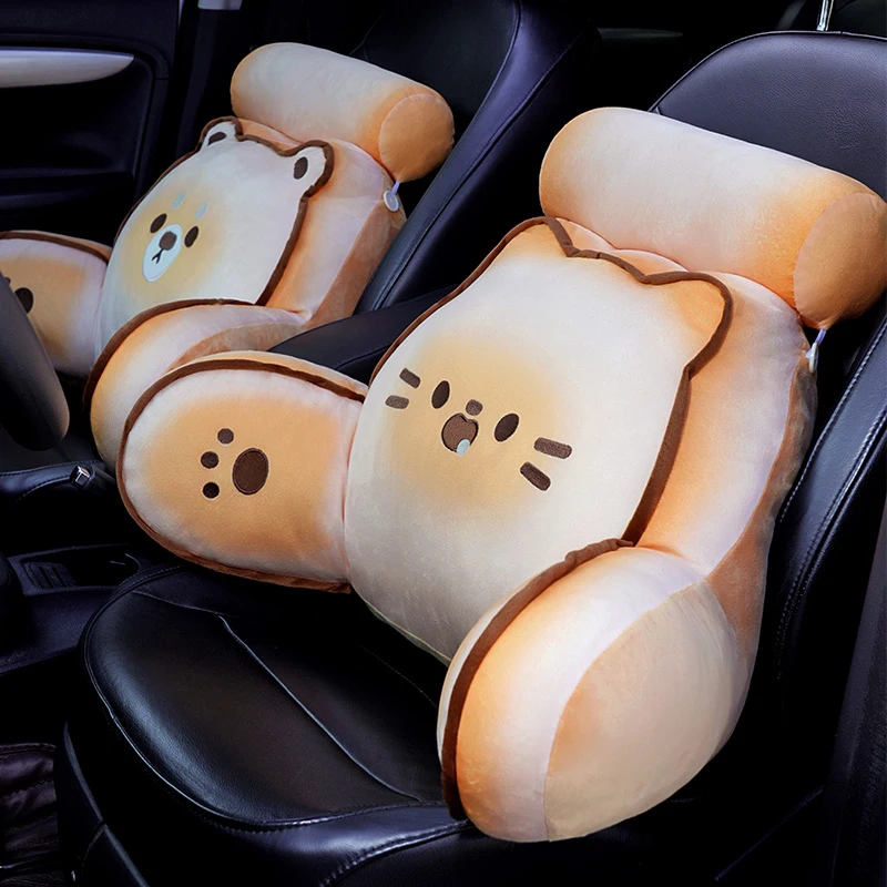 40/50cm Cartoon Bedside Soft Animal Bread Cat Dog Backrest Sofa Cushion Plush Biscuit Bear Triangle Pillow On The Bed Gifts
40/50cm Cartoon Bedside Soft Animal Bread Cat Dog Backrest Sofa Cushion Plush Biscuit Bear Triangle Pillow On The Bed Gifts