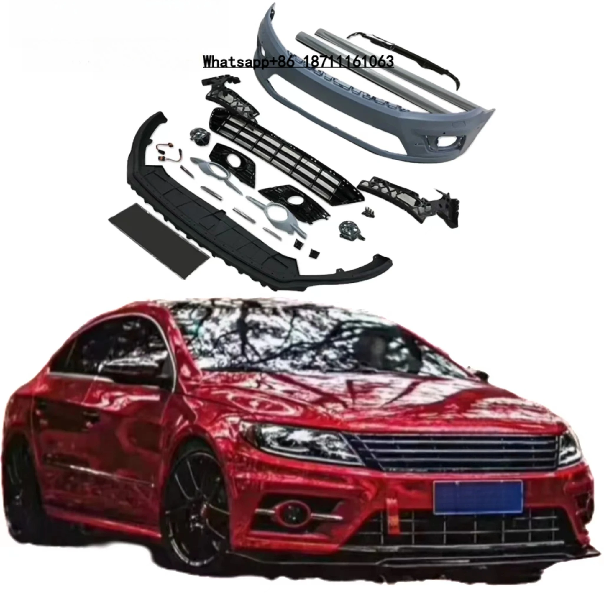 UKISS Brand Hot Selling High Quality Car Accessories Body Kits R-line Body Kits for CC R-line Body Kits
UKISS Brand Hot Selling High Quality Car Accessories Body Kits R-line Body Kits for CC R-line Body Kits