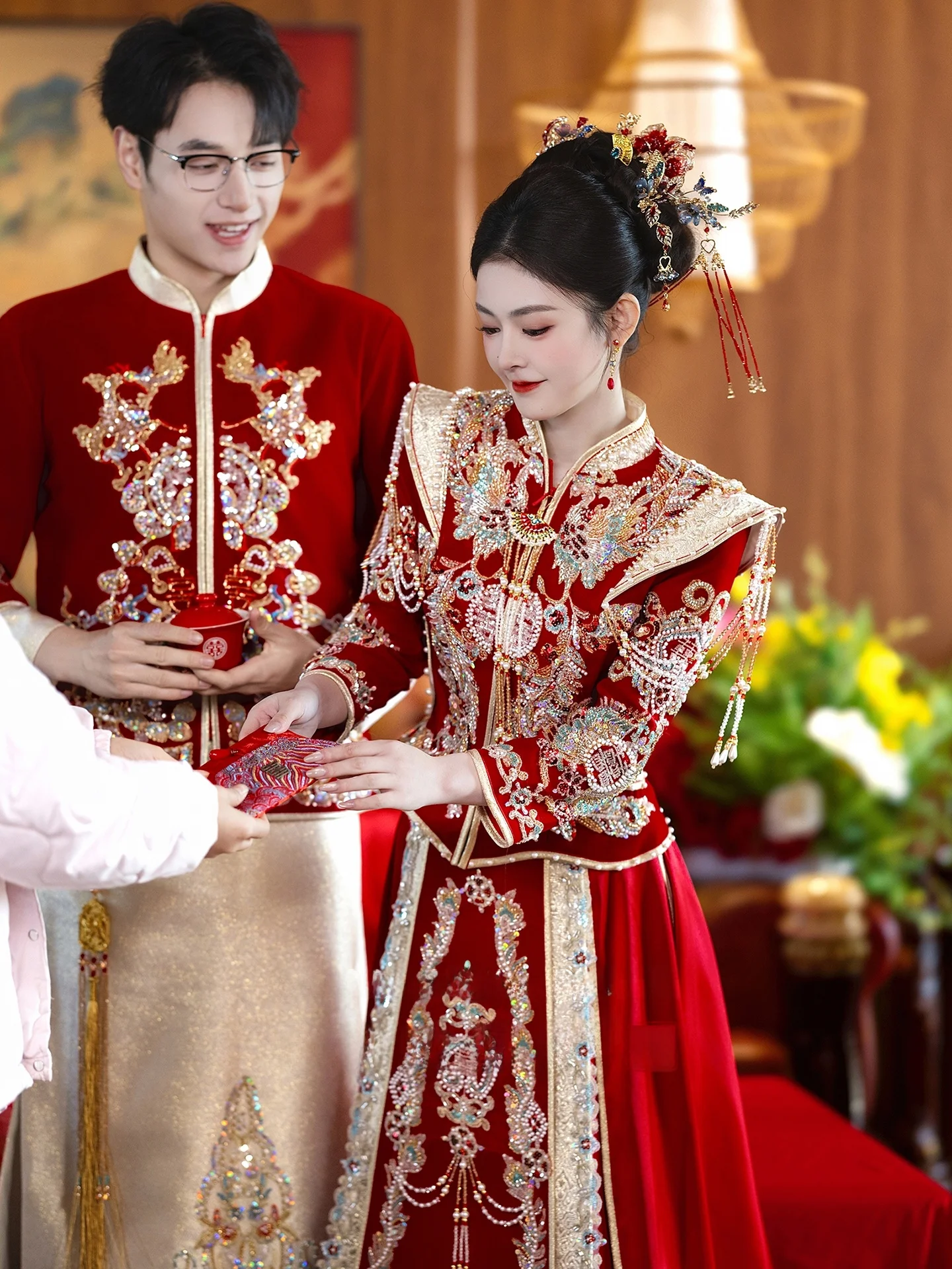 2026 New Couple Chinese Sle Wedding Dr Suit Women's M's Marriage Ceremony Drinking Ceremony Outing Gown
2026 New Couple Chinese Sle Wedding Dr Suit Women's M's Marriage Ceremony Drinking Ceremony Outing Gown