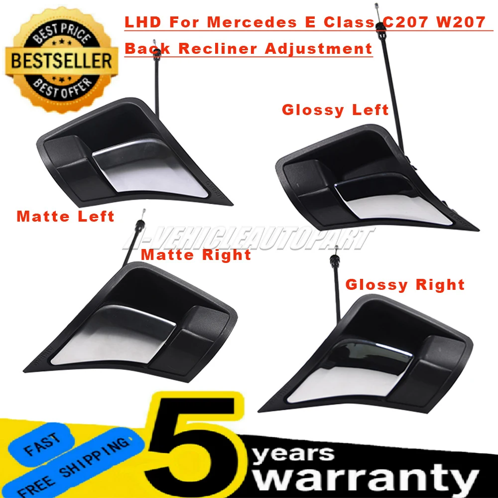Fit For Mercedes E Class C207 W207 LHD Coupe Front Seat Backrest Lock Release Handle Back Recliner Adjustment
Fit For Mercedes E Class C207 W207 LHD Coupe Front Seat Backrest Lock Release Handle Back Recliner Adjustment