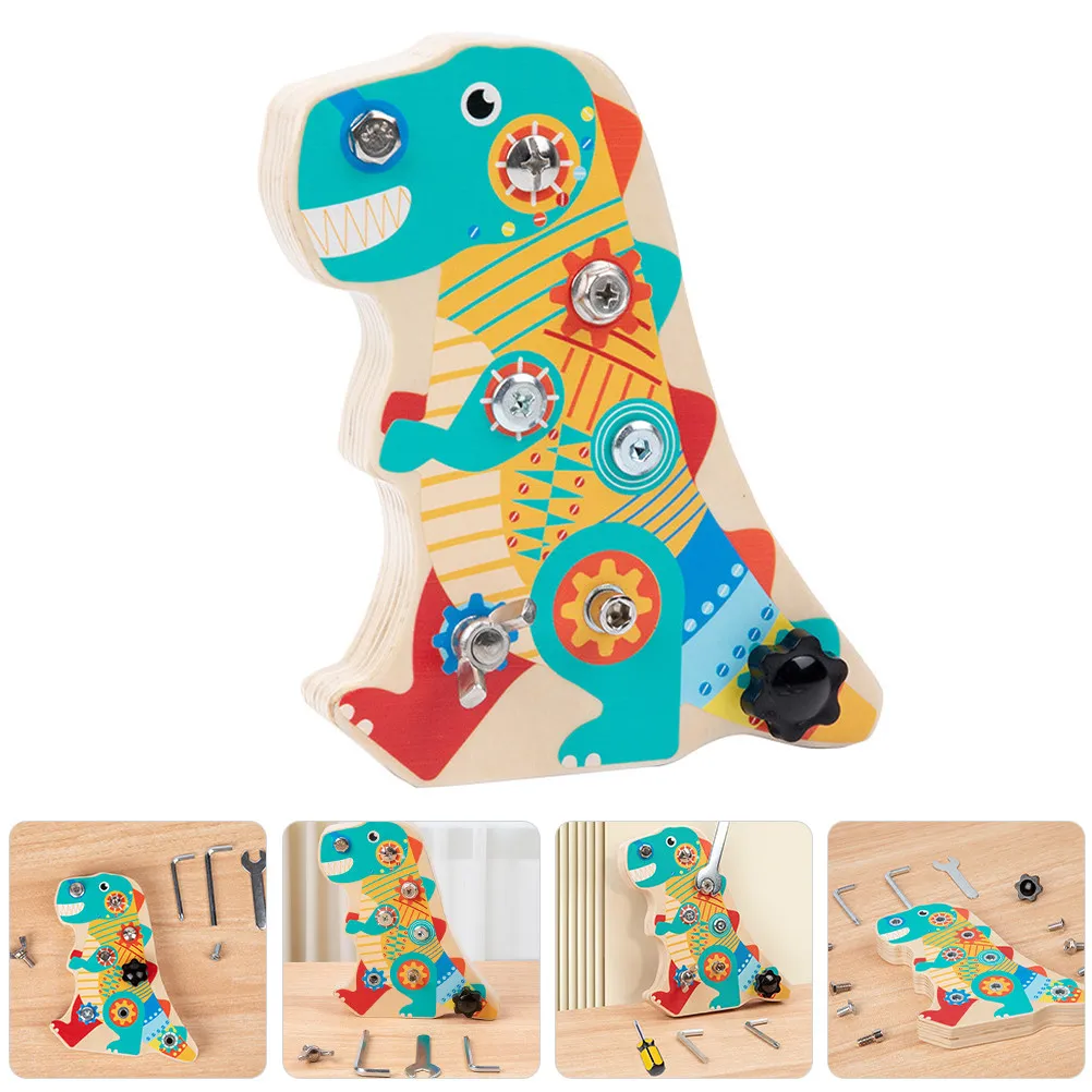 1Set Dinosaur Screwdriver Board Wooden Educational Busy Board for Kids Preschool Fine Motor Skill Learning Interactive Children
1Set Dinosaur Screwdriver Board Wooden Educational Busy Board for Kids Preschool Fine Motor Skill Learning Interactive Children