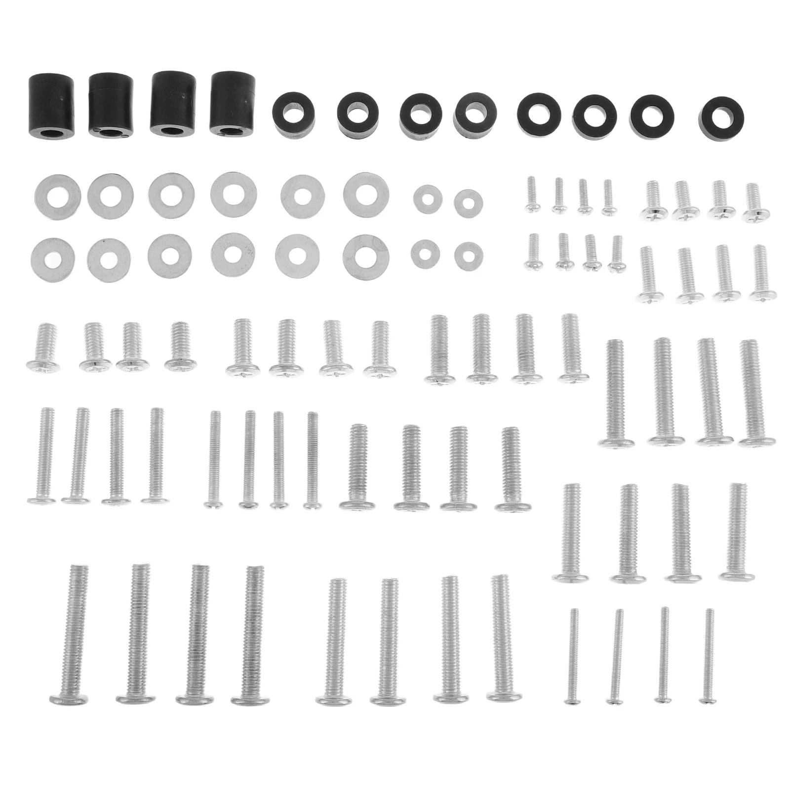 88pcs Wall Mount Screw Kit Heavy Duty Universal Mounting Hardware Set For Monitor Frameless Mirror Speaker Easy Installation
88pcs Wall Mount Screw Kit Heavy Duty Universal Mounting Hardware Set For Monitor Frameless Mirror Speaker Easy Installation