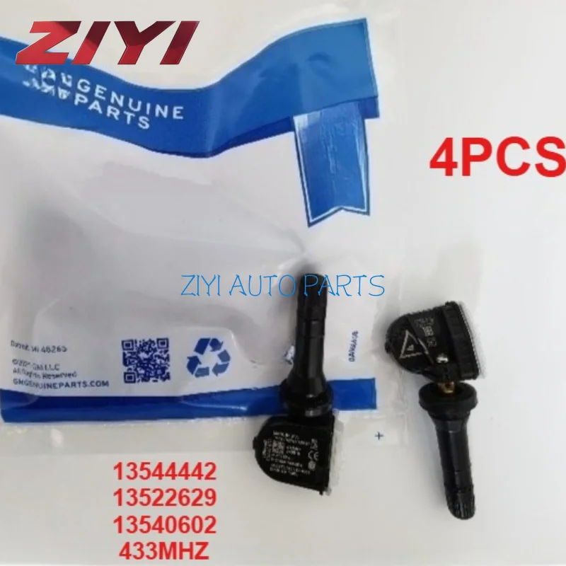 4PCS 13544442 Original 13522629 13540602 433MHZ TPMS Tire Pressure Sensor For Chevrolet Malibu Opel Ampera E Antara Cadillac CT6
4PCS 13544442 Original 13522629 13540602 433MHZ TPMS Tire Pressure Sensor For Chevrolet Malibu Opel Ampera E Antara Cadillac CT6