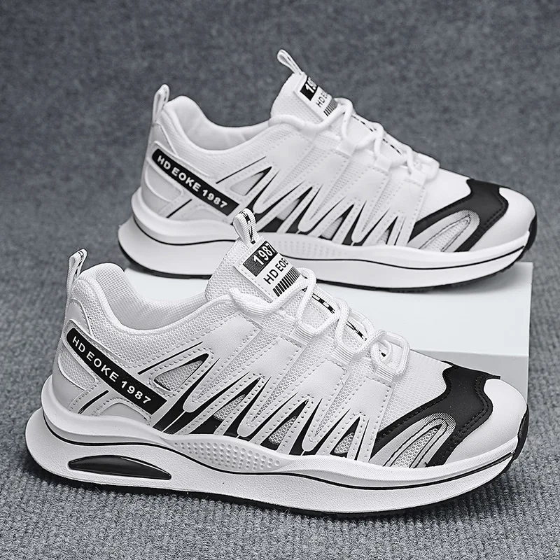 Big Size Men Mesh Air Cushion Running Sneakers Wear Resistant Shock Absorb Thick Sole Sport Footwear
Big Size Men Mesh Air Cushion Running Sneakers Wear Resistant Shock Absorb Thick Sole Sport Footwear
