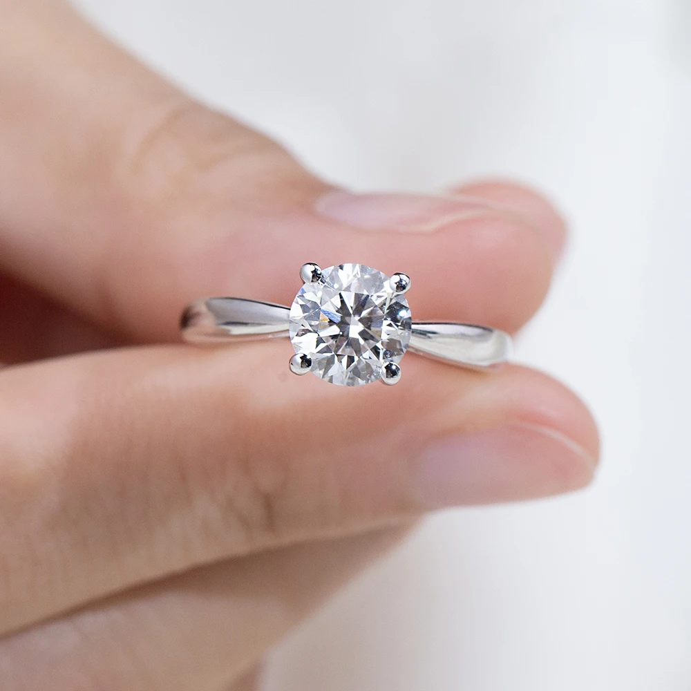 18K Real Gold PT950 Rings Round Lab Grown Diamond With IGI Certificate Ring For Woman Girls In Stock
18K Real Gold PT950 Rings Round Lab Grown Diamond With IGI Certificate Ring For Woman Girls In Stock