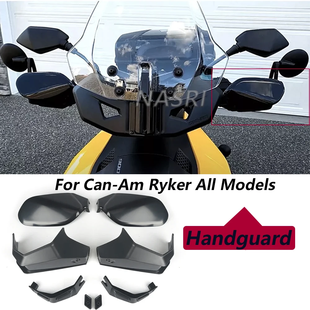 For Can-Am Ryker 600 900 ATV Motorbike Accessories Black Hand Guards HandguardShield Windproof Air Deflectors Protective Gear
For Can-Am Ryker 600 900 ATV Motorbike Accessories Black Hand Guards HandguardShield Windproof Air Deflectors Protective Gear