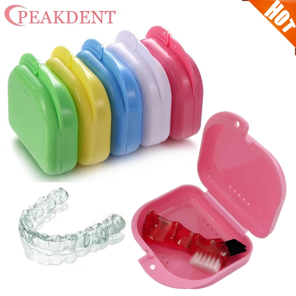 Denture Box Tray Case Dental Orthodontic Retainer Color tray Storage Box Plastic Teeth Container False Teeth Protective
Denture Box Tray Case Dental Orthodontic Retainer Color tray Storage Box Plastic Teeth Container False Teeth Protective