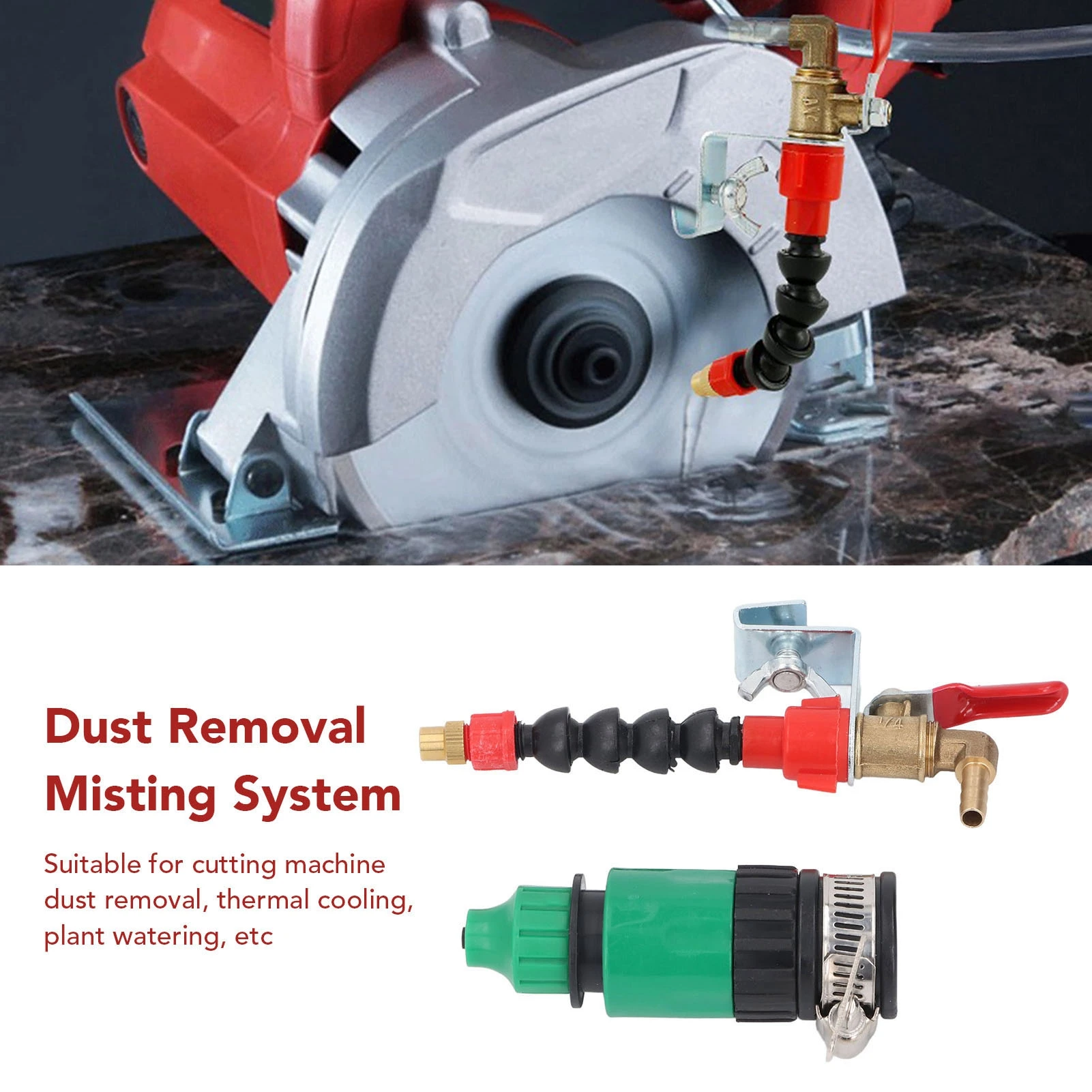 Cutting Machine Dust Remover Water Sprayer 3 Meters Hose Universal Cutting Machine Sprinkler Nozzle
Cutting Machine Dust Remover Water Sprayer 3 Meters Hose Universal Cutting Machine Sprinkler Nozzle