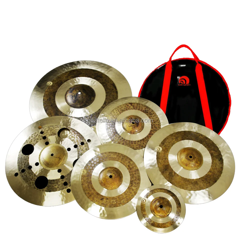 IZINK Hand-made 6 Piece B25 Platillos Gong&cymbals Drum Set Pack For Percussion Musical Instrument With Bag
IZINK Hand-made 6 Piece B25 Platillos Gong&cymbals Drum Set Pack For Percussion Musical Instrument With Bag
